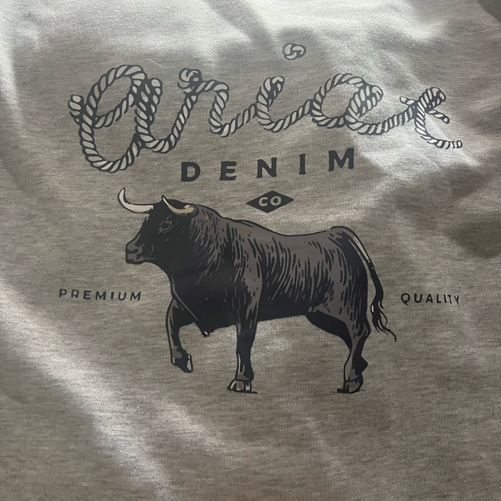 Ariat Gray Bull Graphic Tee